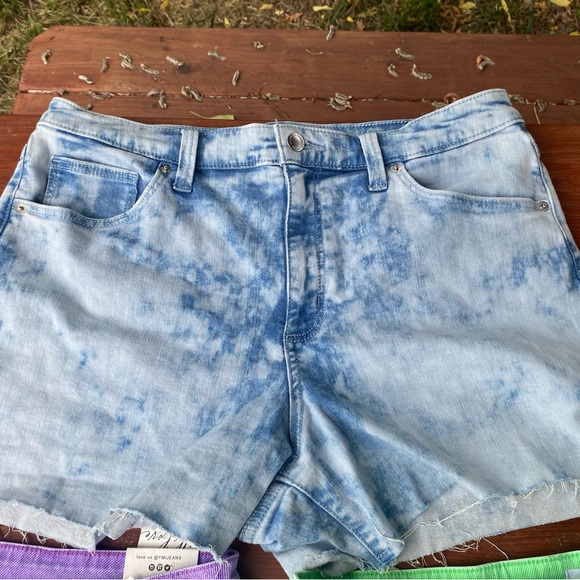 YMI shorts are $8 each or $12 for both. The tye dye is $6. $17 for all 3. - Picture 11 of 14